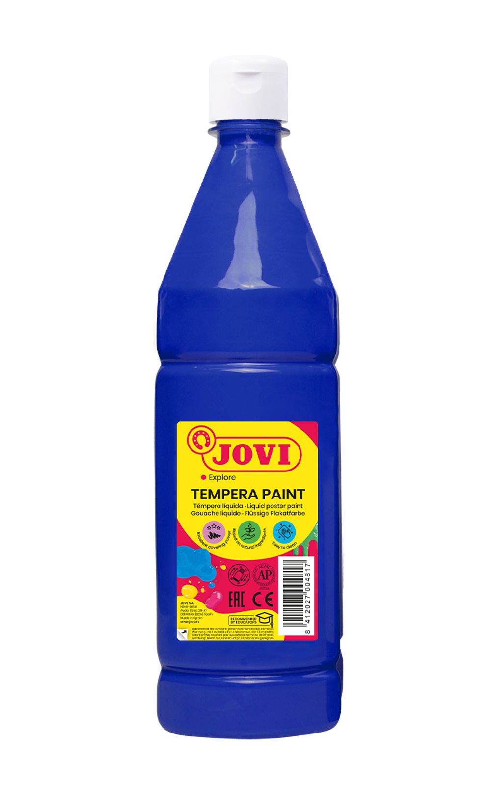 Temperová barva JOVI PREMIUM 1 L - Tmavě modrá