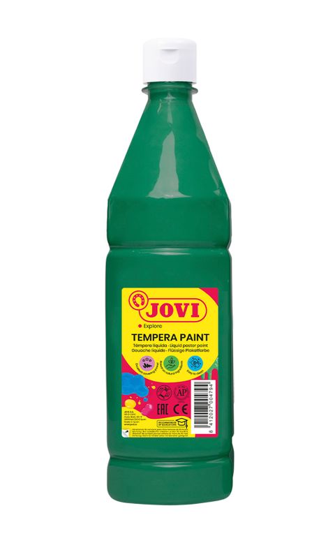 Obrázek produktu: Temperová barva JOVI PREMIUM 1 L - Tmavě zelená