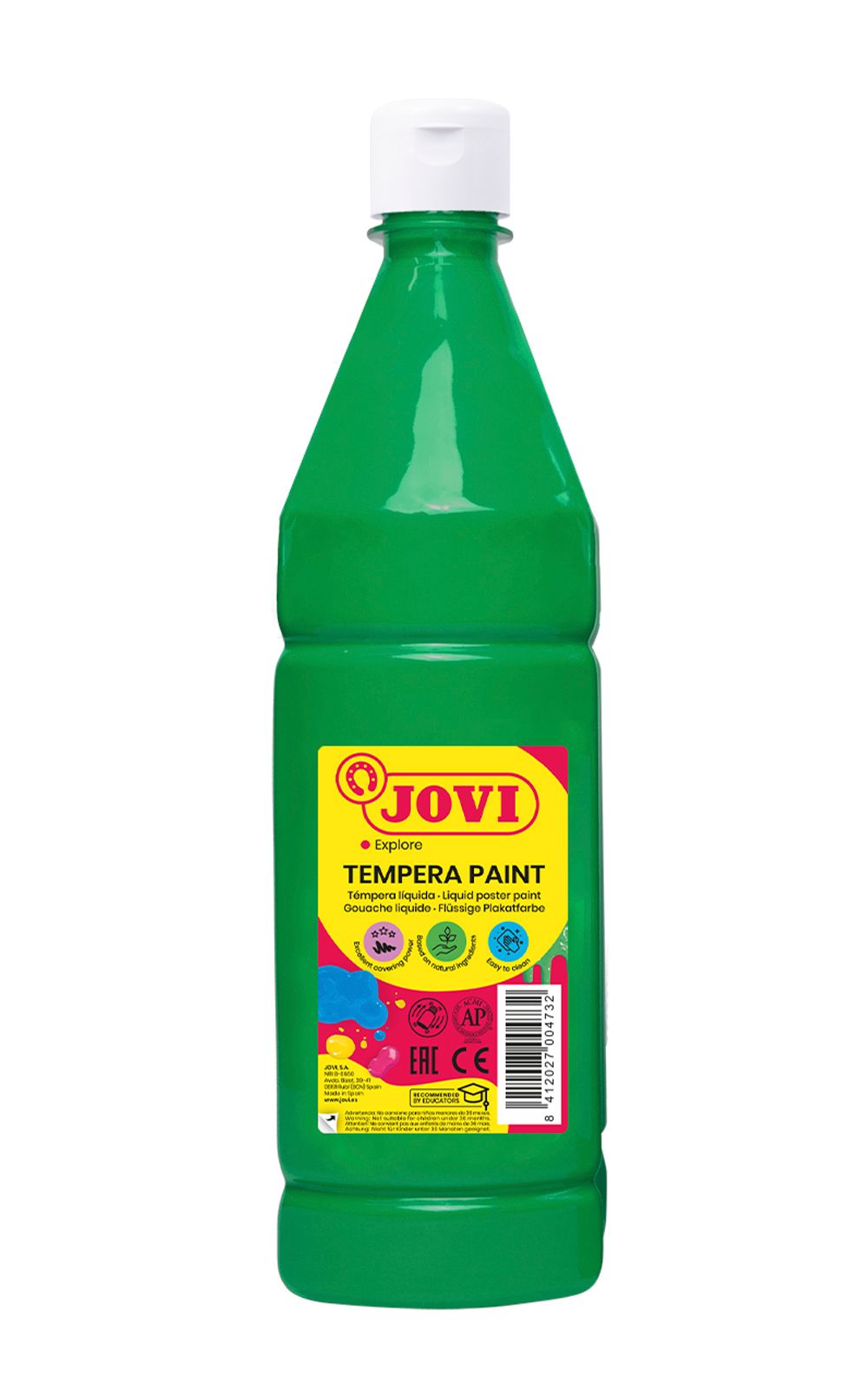 Temperová barva JOVI PREMIUM 1 L - Zelená