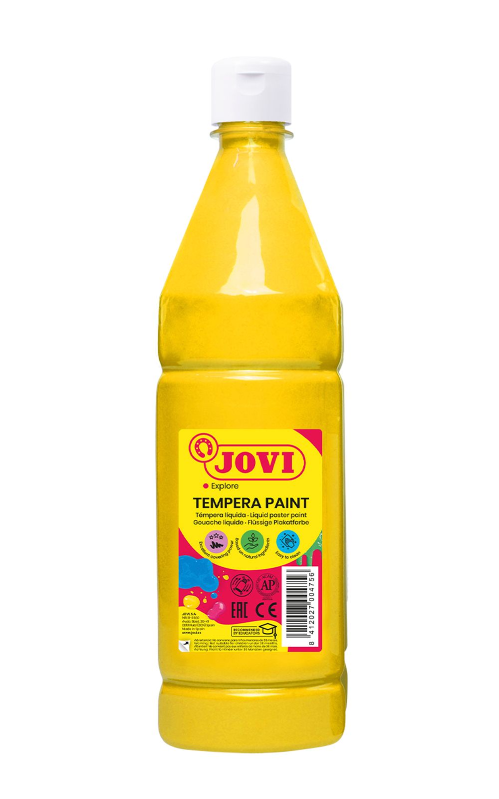 Temperová barva JOVI PREMIUM 1 L - Žlutá