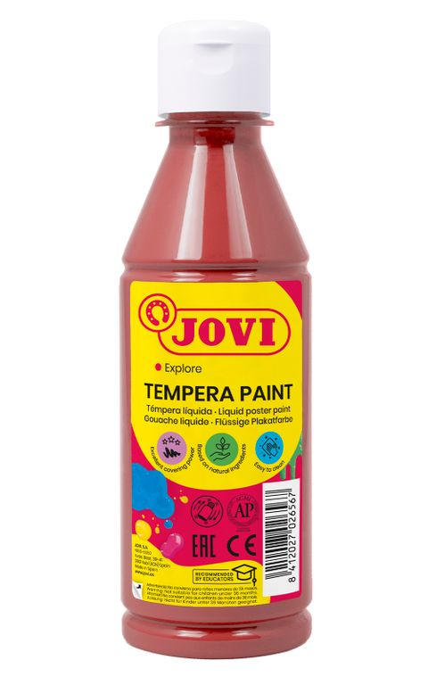 Obrázek produktu: Temperová barva JOVI PREMIUM 250 ml - Hnědá