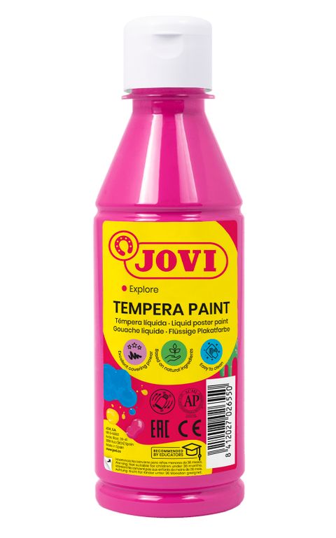 Obrázek produktu: Temperová barva JOVI PREMIUM 250 ml - Růžová