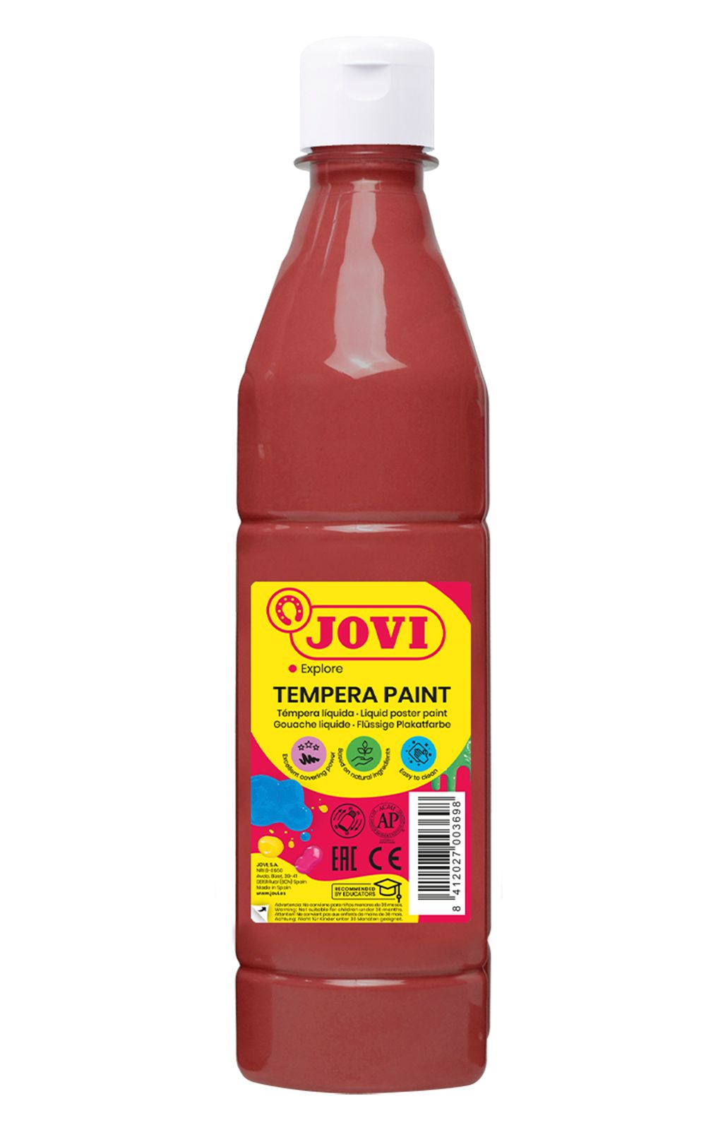 Temperová barva JOVI PREMIUM 500 ml - Hnědá