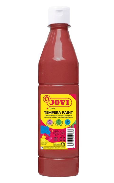 Obrázek produktu: Temperová barva JOVI PREMIUM 500 ml - Hnědá