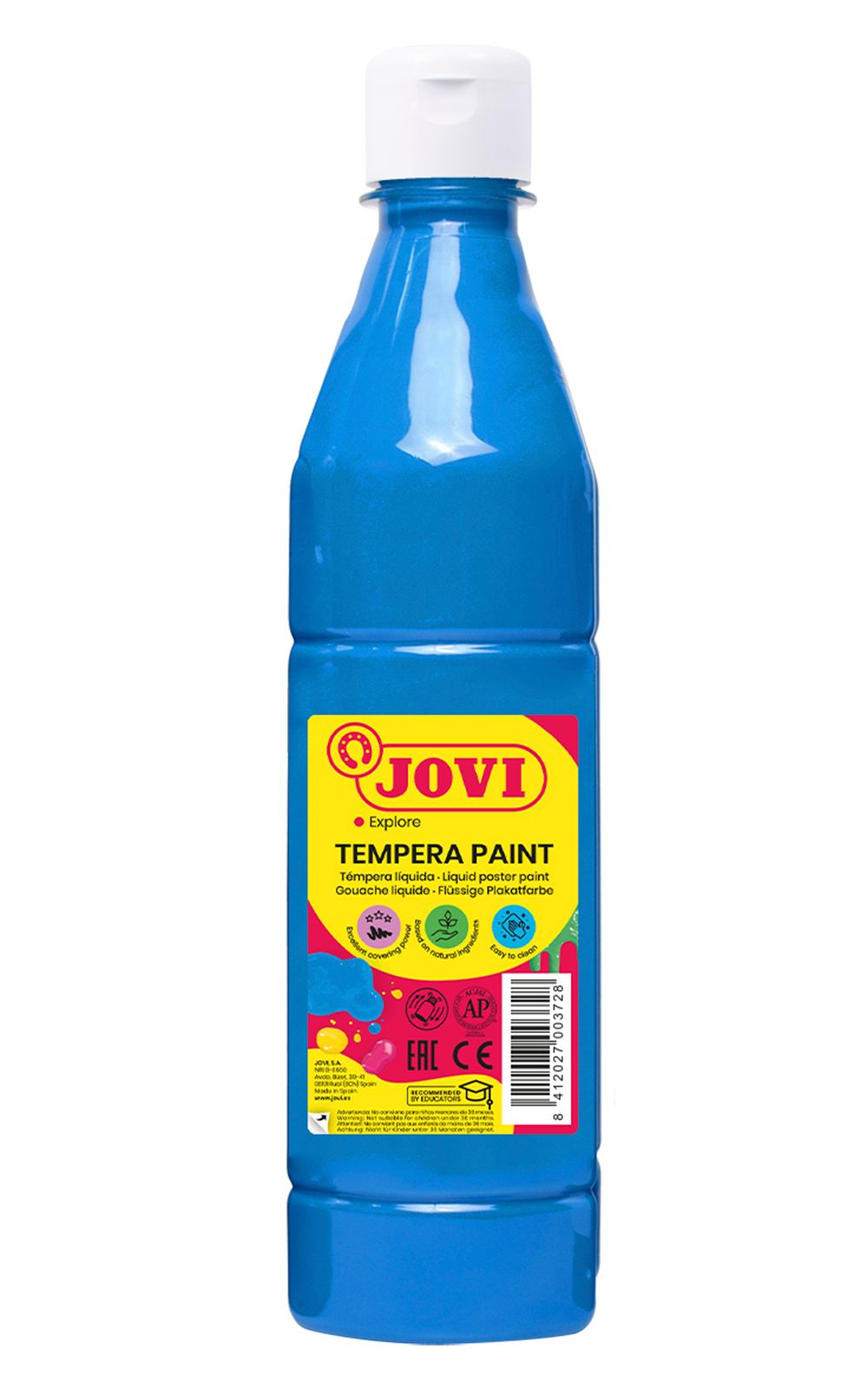 Temperová barva JOVI PREMIUM 500 ml - Modrá