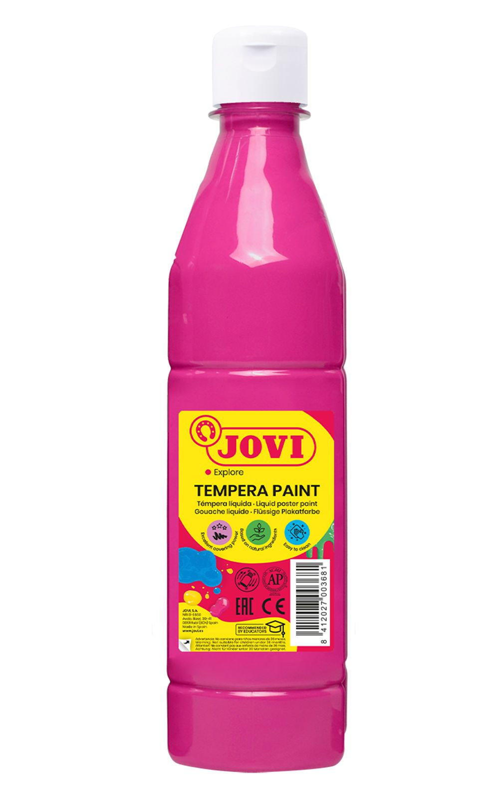 Temperová barva JOVI PREMIUM 500 ml - Růžová