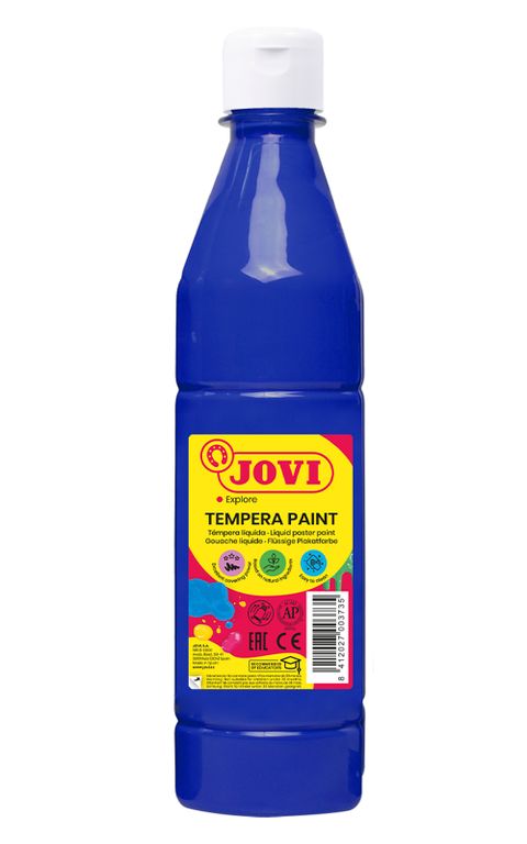 Obrázek produktu: Temperová barva JOVI PREMIUM 500 ml - Tmavě modrá