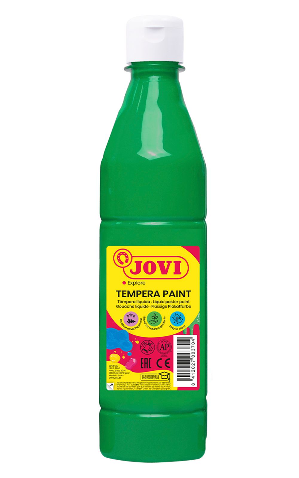 Temperová barva JOVI PREMIUM 500 ml - Zelená