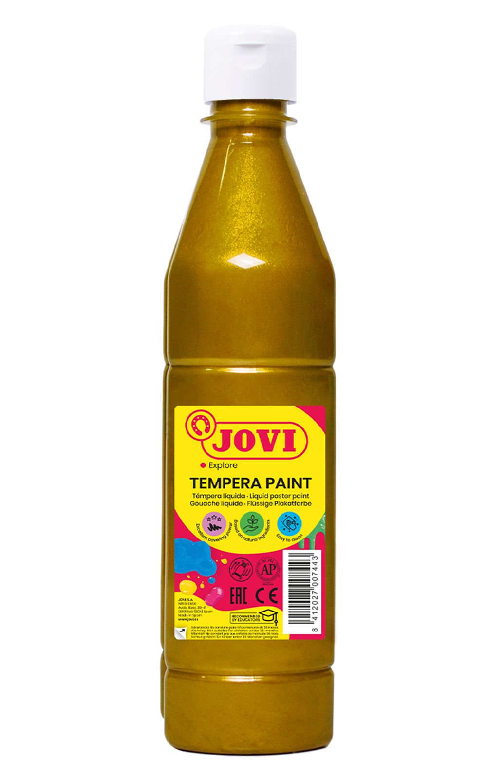 Temperová barva JOVI PREMIUM 500 ml - Zlatá