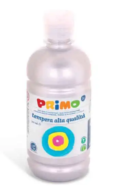 Obrázek produktu: Temperová barva PRIMO, 500ml, stříbrná