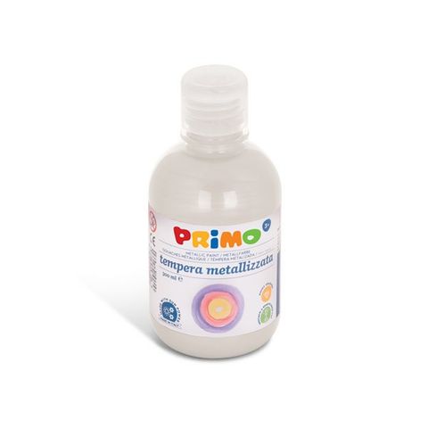 Obrázek produktu: Temperová barva Primo metalická - 300 ml - bílá