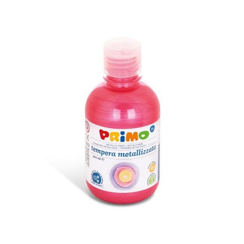 Obrázek produktu: Temperová barva Primo metalická - 300 ml - červená