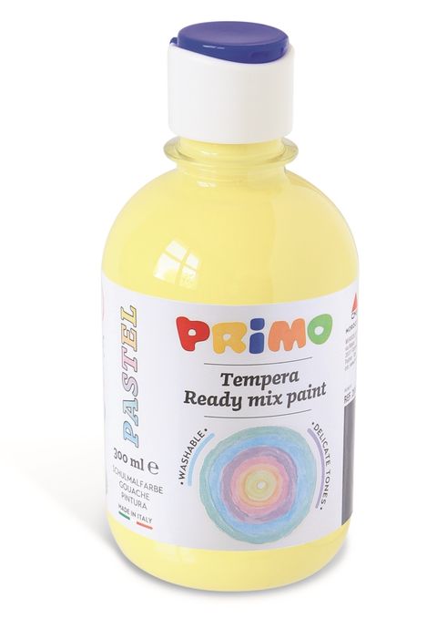 Obrázek produktu: Temperová barva PRIMO PASTEL 300 ml - žlutá