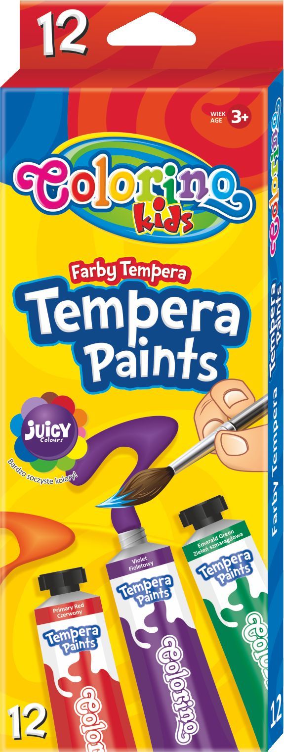Temperové barvy tuba 12 barev, 12 ml OFFICE LINE spol. s r.o.