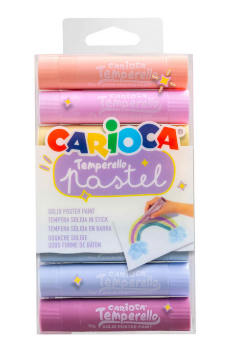 Obrázek produktu: Temperové barvy v tyčince Carioca Pastel 8 ks