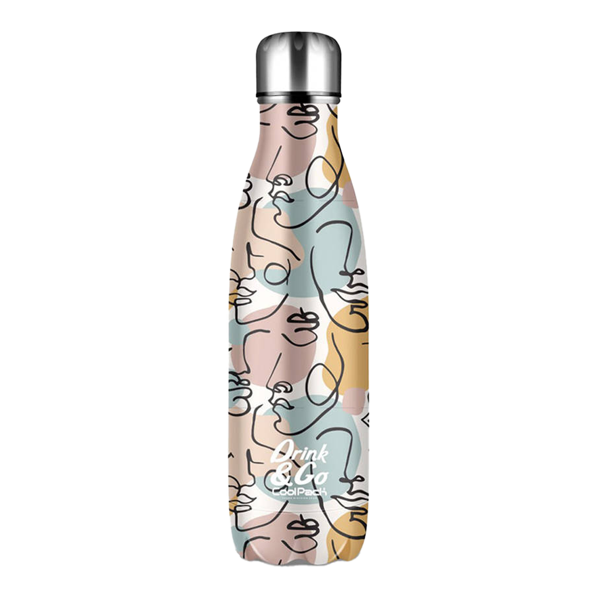 Termoláhev CoolPack 500 ml nerez - Art Deco