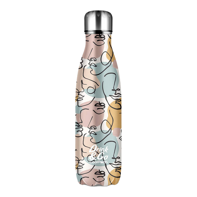 Termoláhev CoolPack 500 ml nerez - Art Deco