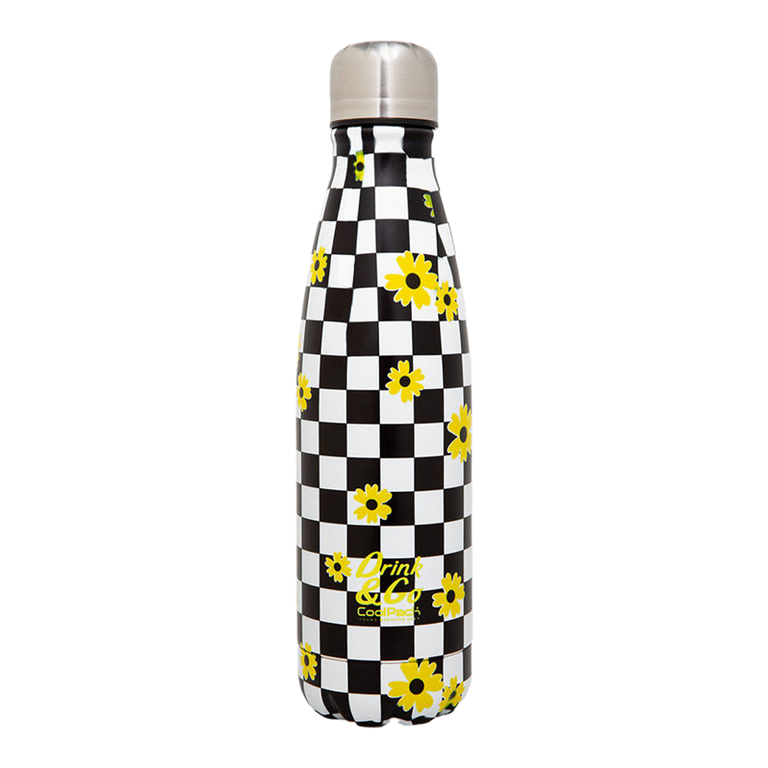 Termoláhev CoolPack 500 ml nerez - Chess flow
