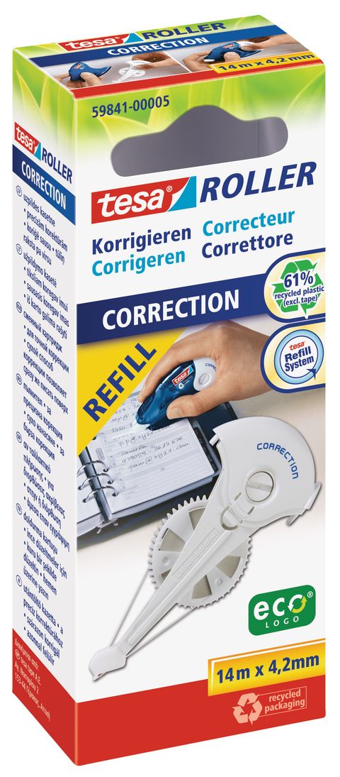 Obrázek produktu: Tesa Korekční strojek - náhradní náplň 4,2 mm