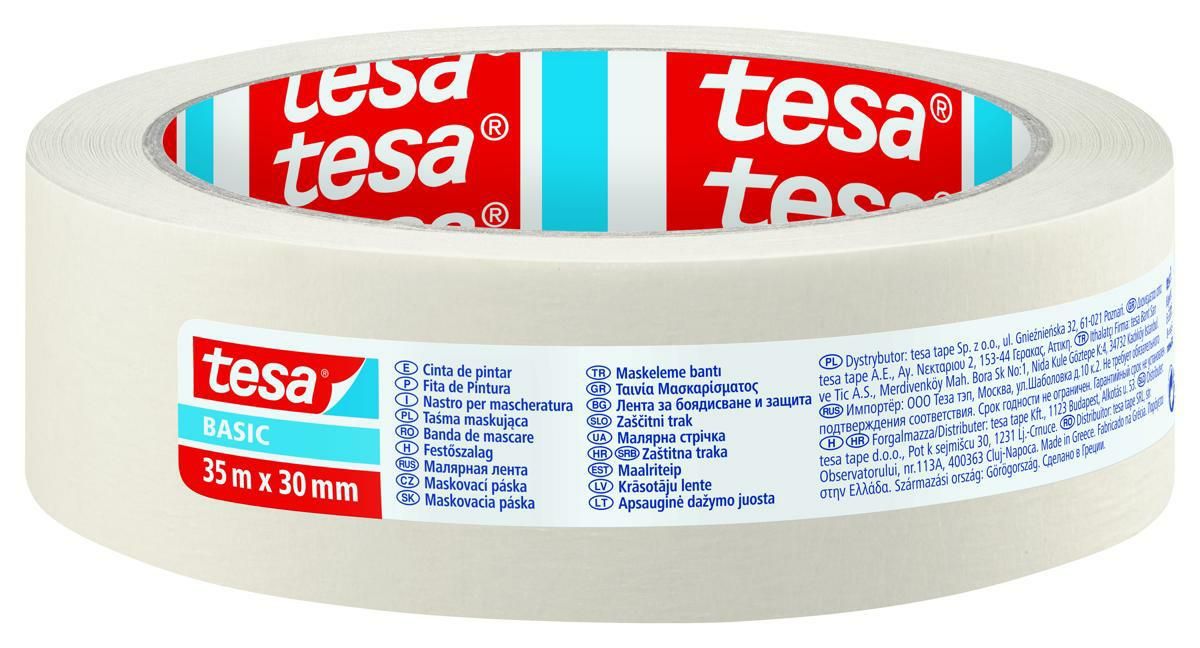 Tesa maskovací páska krepová 35 m × 30 mm