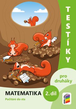 Obrázek produktu: Testíky pro druháky – matematika, 2. díl (barevný pracovní sešit)