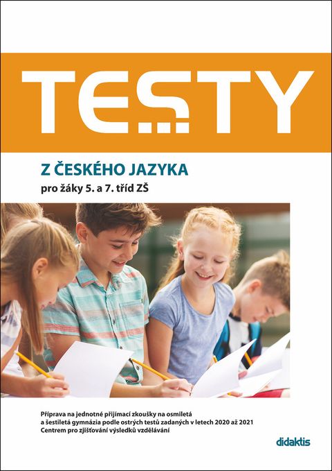 Obrázek produktu: Testy z českého jazyka pro žáky 5. a 7. tříd ZŠ