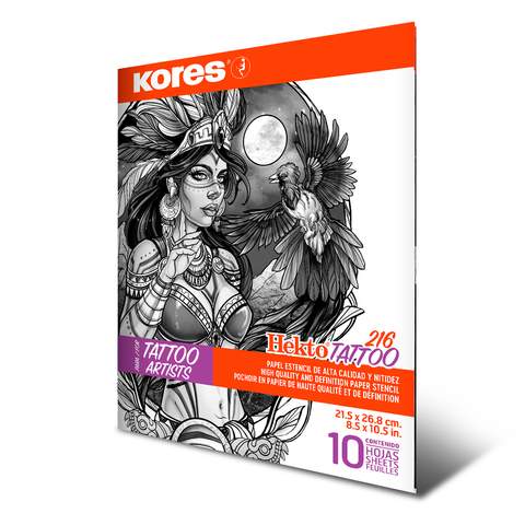 Obrázek produktu: Tetovací papír Kores - 10 listů