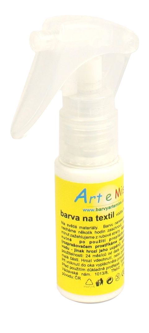 Obrázek produktu: Textilní barva ve spreji - 30 g - barva bílá