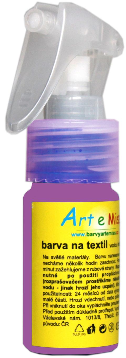Obrázek produktu: Textilní barva ve spreji - 30 g - barva fialová