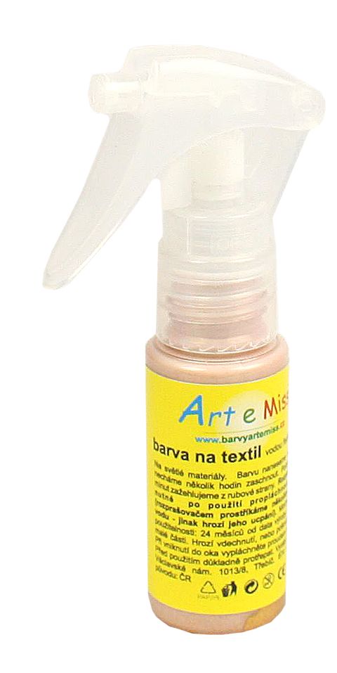Obrázek produktu: Textilní barva ve spreji - 30 g - barva zlatá