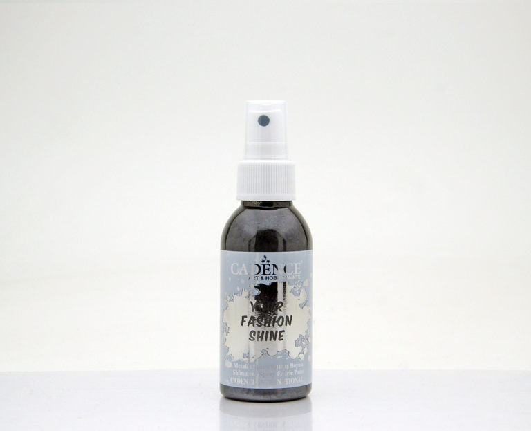 Perleťový sprej na tmavý textil 100ml - černá Aladine