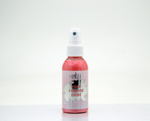 Obrázek produktu: Textilní barva ve spreji Cadence - jahodová červená - na černý textil, 100 ml