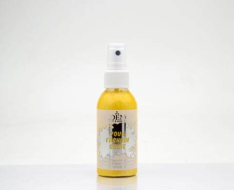 Obrázek produktu: Textilní barva ve spreji Cadence - žlutá - na černý textil, 100 ml