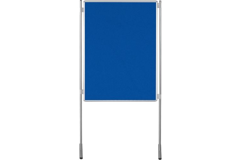 Textilní paraván ekoTAB 120 × 90 cm, modrý