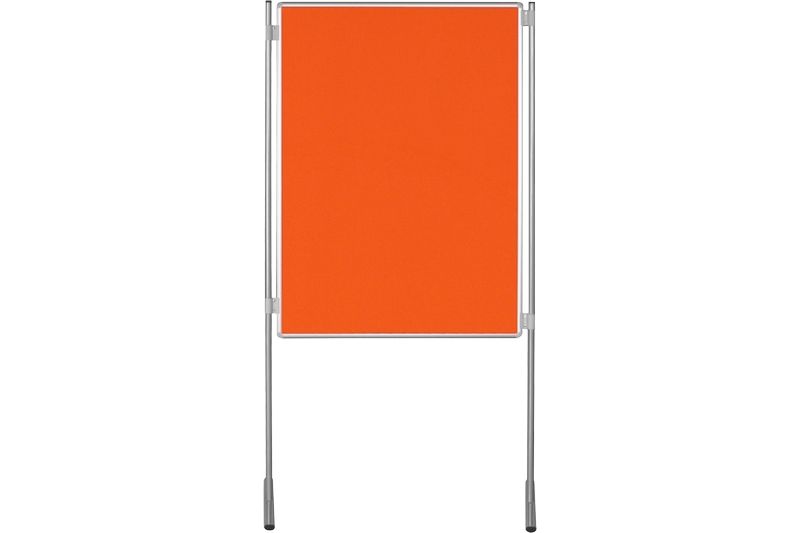 Textilní paraván ekoTAB 120 × 90 cm, oranžový