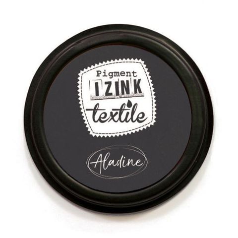 Obrázek produktu: Textilní razítkovací polštářek Aladine IZINK - černý