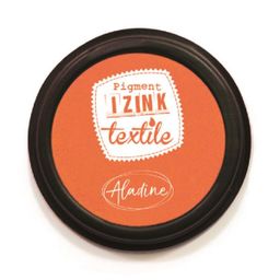 Obrázek produktu: Textilní razítkovací polštářek Aladine IZINK - oranžový