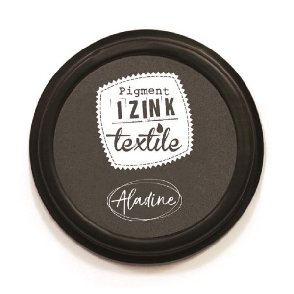 Razítkovací polštářek na textil Aladine- šedý Aladine