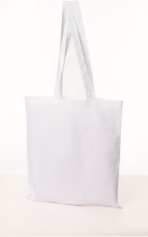 Textilní taška k domalování - bílá