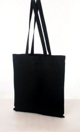 Textilní taška k domalování - černá