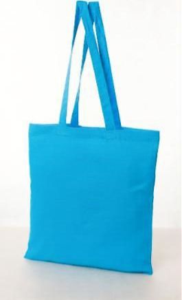 Obrázek produktu: Textilní taška k domalování - světle modrá