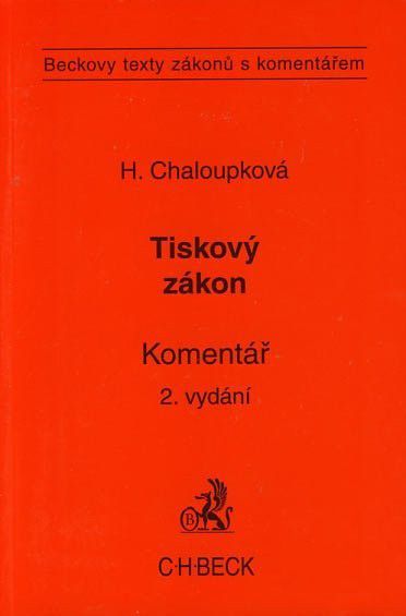 Obrázek produktu: Tiskový zákon