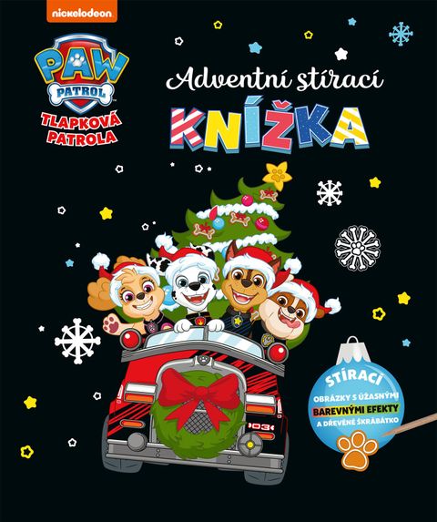 Obrázek produktu: Tlapková patrola - Adventní stírací knížka
