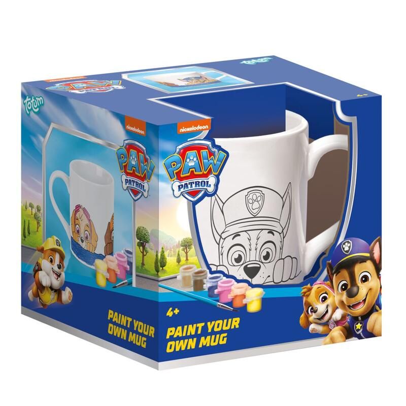 Tlapková patrola - malování hrněčku