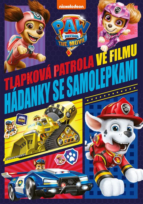 Obrázek produktu: Tlapková patrola ve filmu - Hádanky se samolepkami