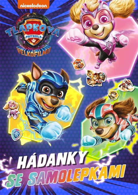 Obrázek produktu: Tlapková patrola ve velkofilmu - Hádanky se samolepkami