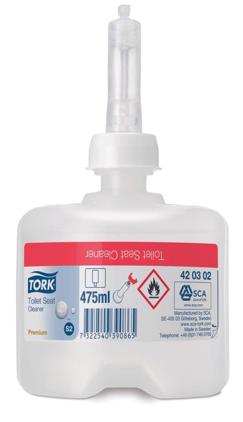 Obrázek produktu: TORK 420302 - čistič na WC prkénka (ks)