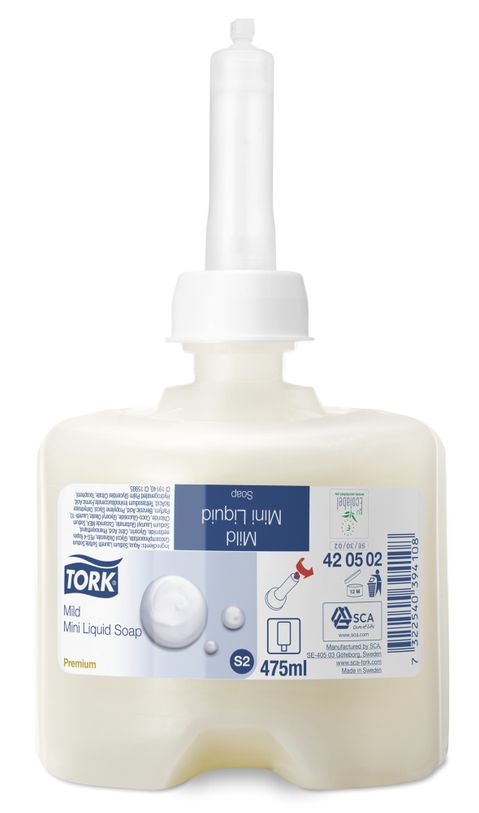 Obrázek produktu: Tork Mini 420502  - tekuté mýdlo jemné (ks)