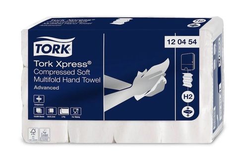 Obrázek produktu: Tork Xpress® 120454 - skládané papírové ručníky Advanced (12 bal x 200 ks)
