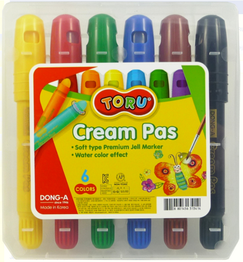 Obrázek produktu: TORU - tuhé temperové barvy, 6 ks